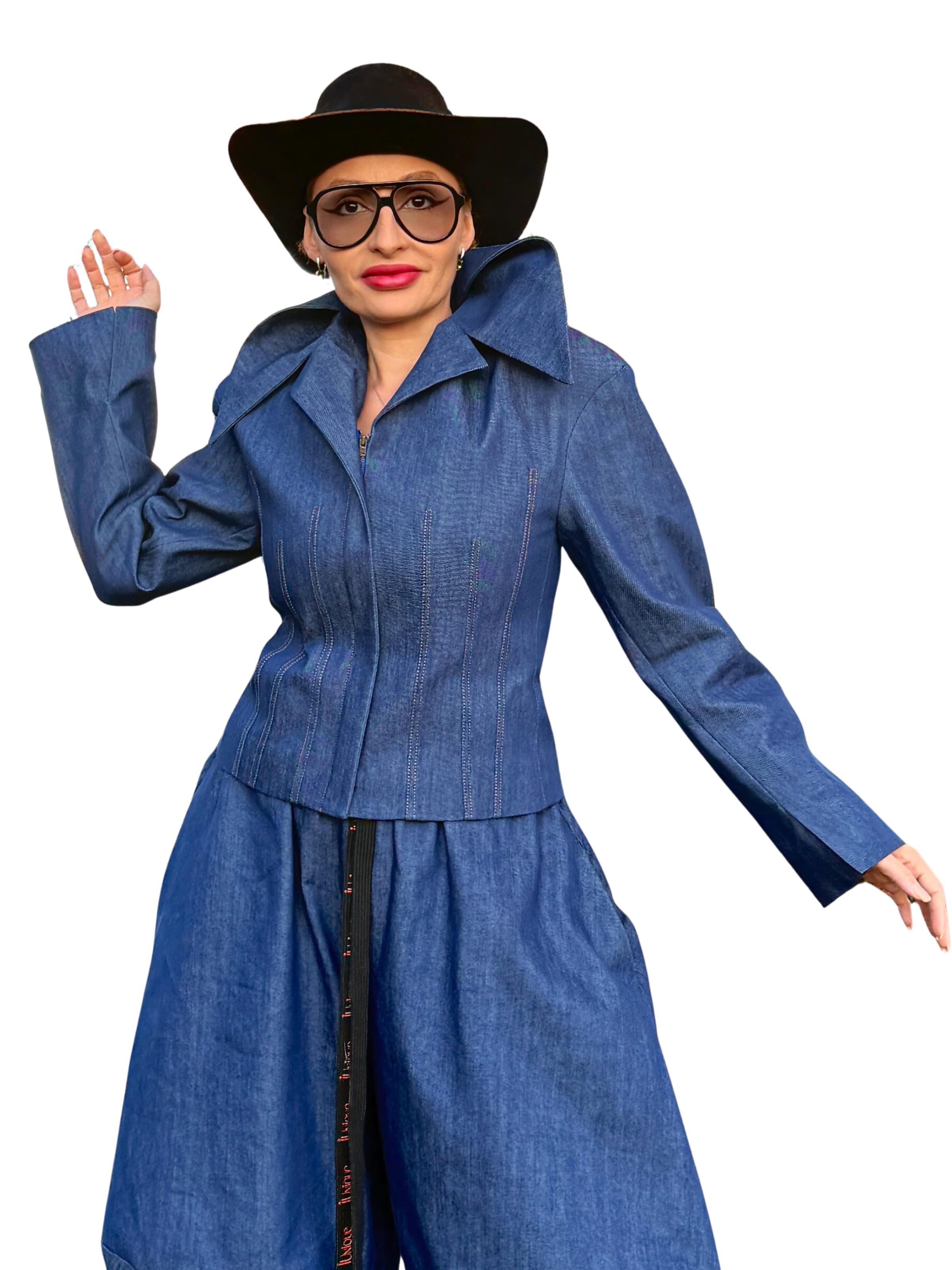 IUnique Übergangsjacke‌‌‌‌‌‌‌‌ in blue denim, Produktansicht