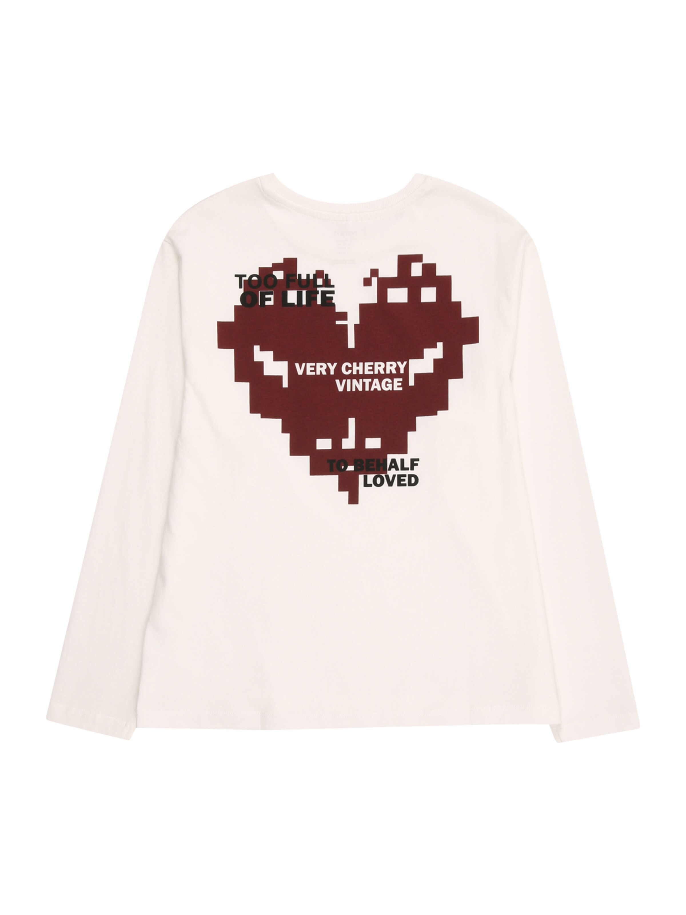 NAME IT Shirt 'NKFNYLA' in Weiß