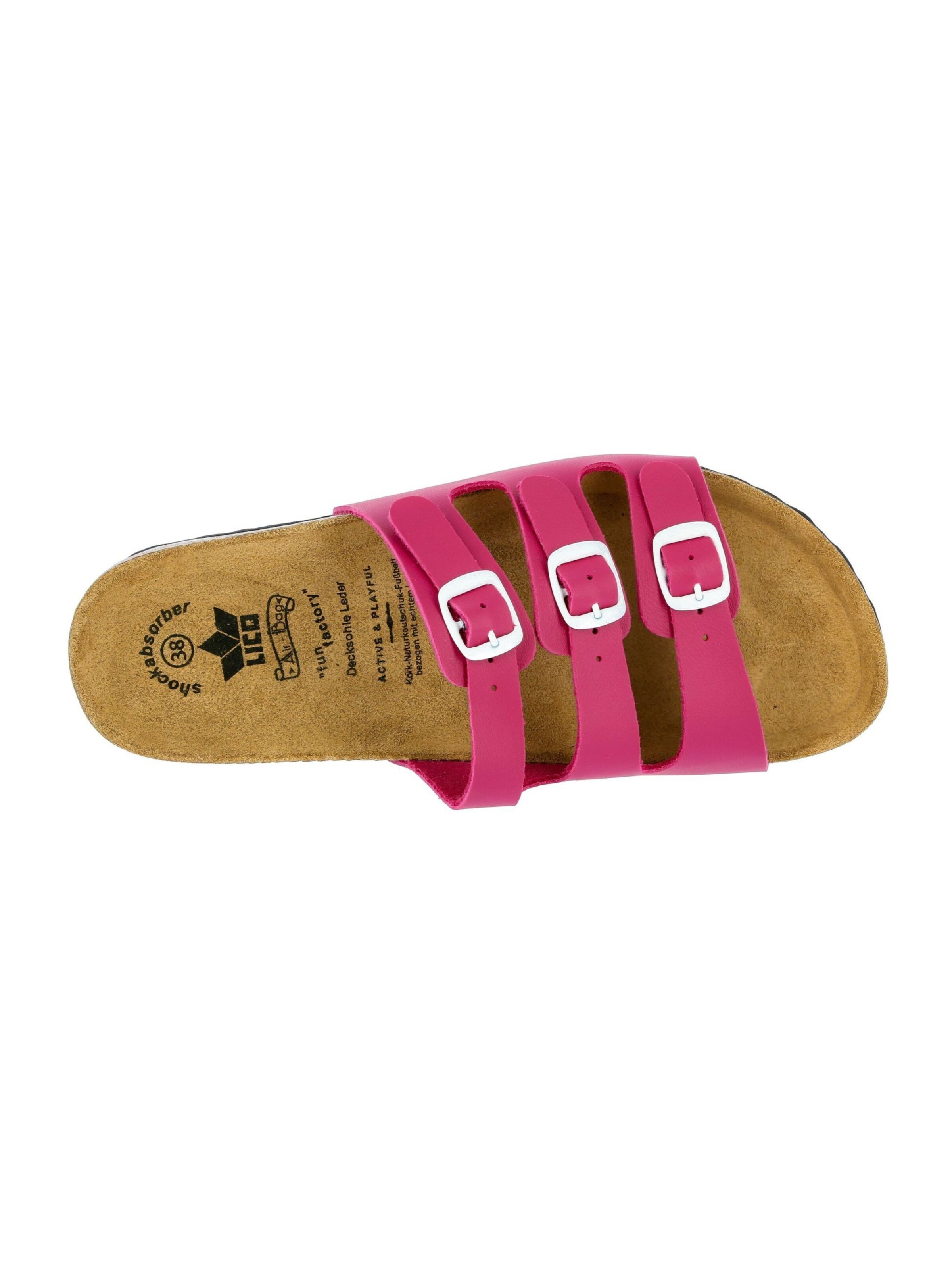 LICO Pantolette 'Bioline' in Pink