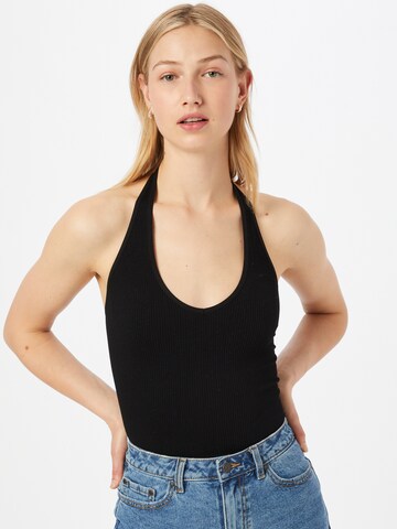 BDG Urban Outfitters Top 'JACKIE' in Black: front