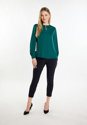 DreiMaster Klassik Blouse 'Klassik' in Green