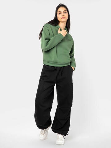 Authentic Style Tapered Hose in Schwarz