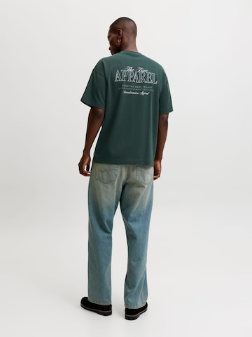 JACK & JONES - Camiseta de fútbol 'JJEBarron' en verde