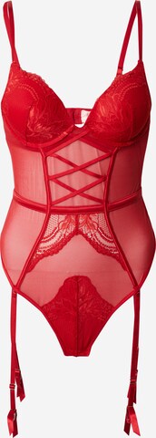 Hunkemöller Body 'Fern' in Rood: voorkant