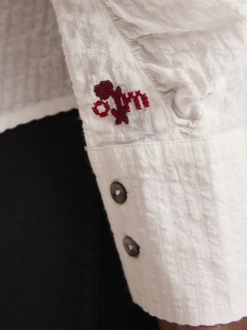 Odd Molly Bluse 'Avery' in Weiß