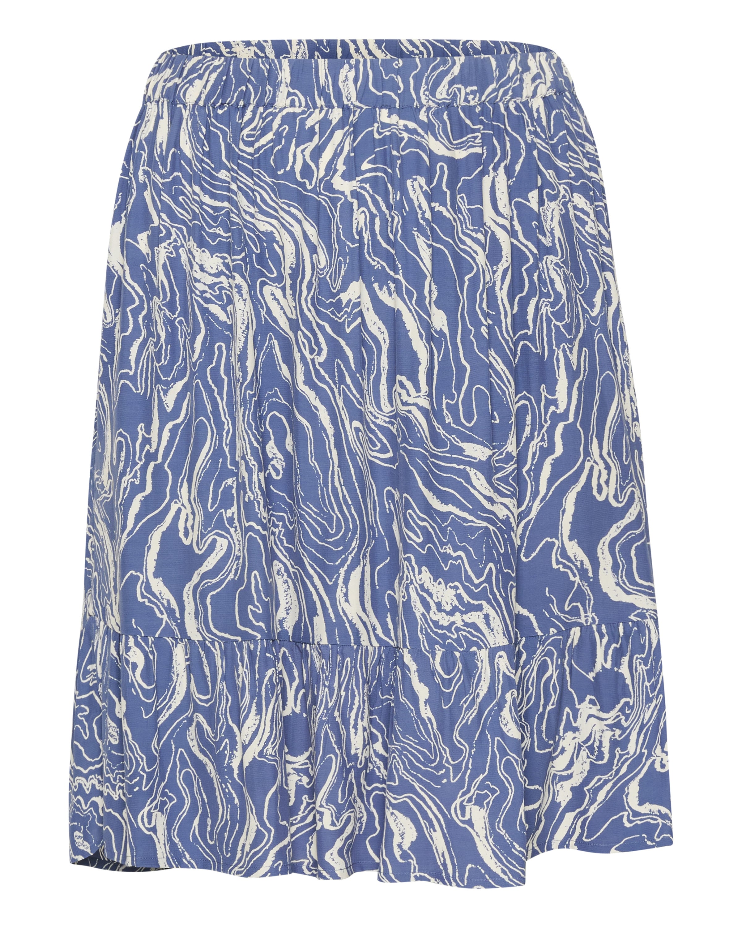 KAFFE CURVE Rok in Blauw: voorkant