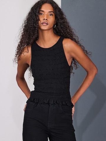 Next Топ в Черный: спереди