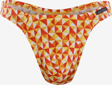 Olaf Benz Swim Trunks ' BLU2350 Sunstring ' in Orange: front