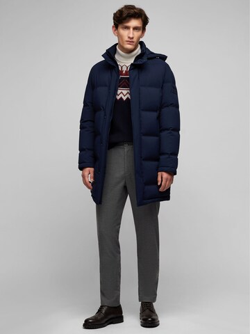 HECHTER PARIS Winter Coat 'REAL DOWN' in Blue