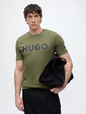 T-Shirt 'Dulivio' HUGO en vert