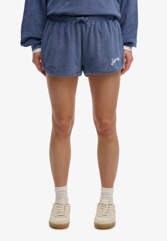 Loosefit Pantalon 'Heritage' Superdry & Co en bleu : devant