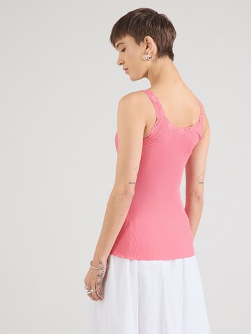 Haut rosemunde en rose