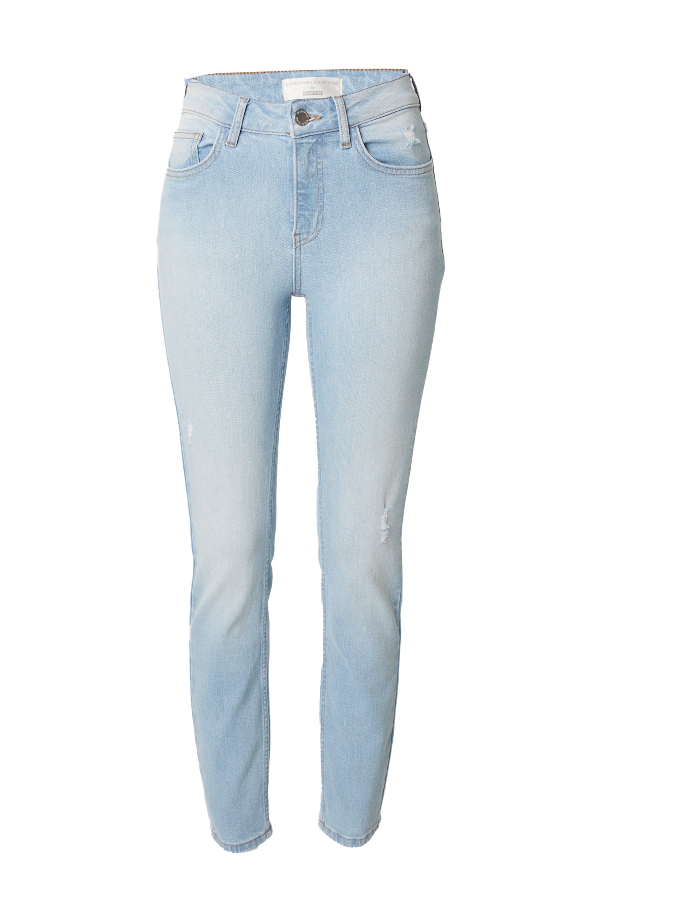Guido Maria Kretschmer Women Regular Jeans 'Regina' in Blue: front