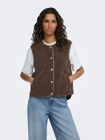JDY Vest 'SIMINA' i brun: forside