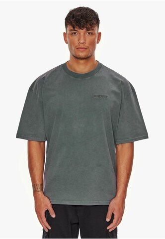 T-Shirt Dropsize en gris : devant