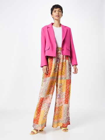 Nasty Gal Wide leg Broek in Oranje