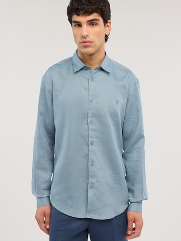 Trussardi Regular fit Overhemd in Blauw
