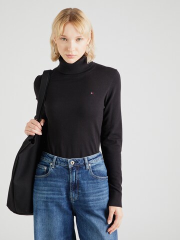 TOMMY HILFIGER Trui in Zwart: voorkant