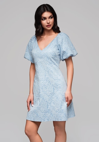Robe Ombre en bleu : devant