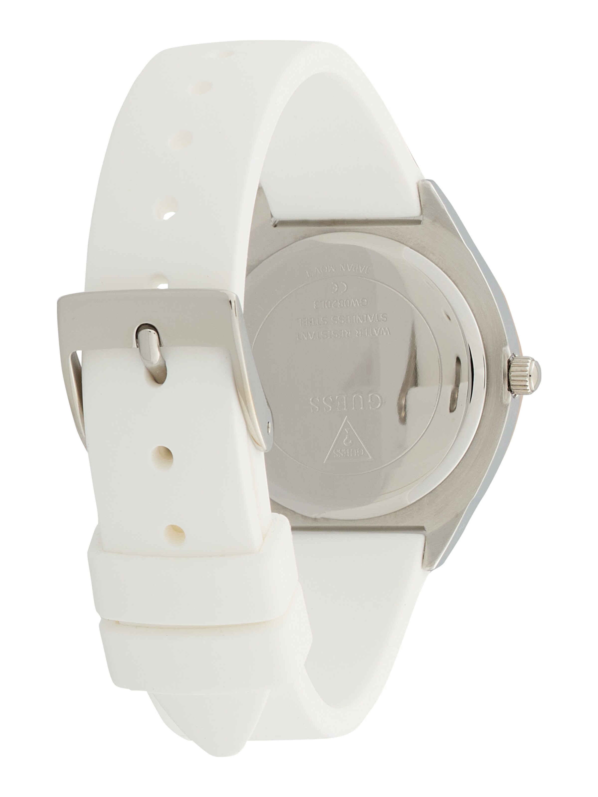 GUESSAnalogni sat 'CHARLOTTE' - bijela boja