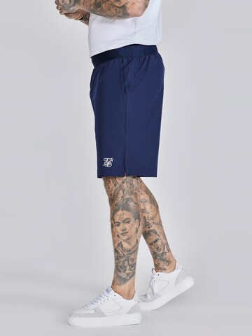 regular Pantaloni di SikSilk in blu