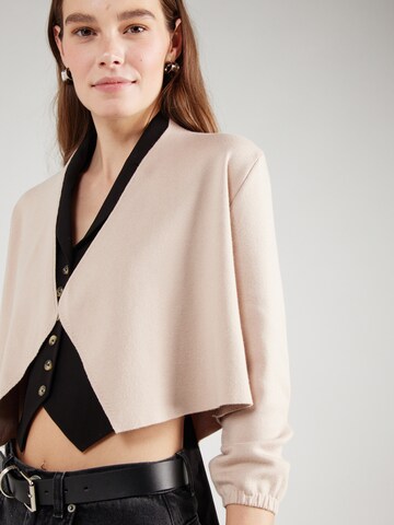 Cardigan MORE & MORE en beige