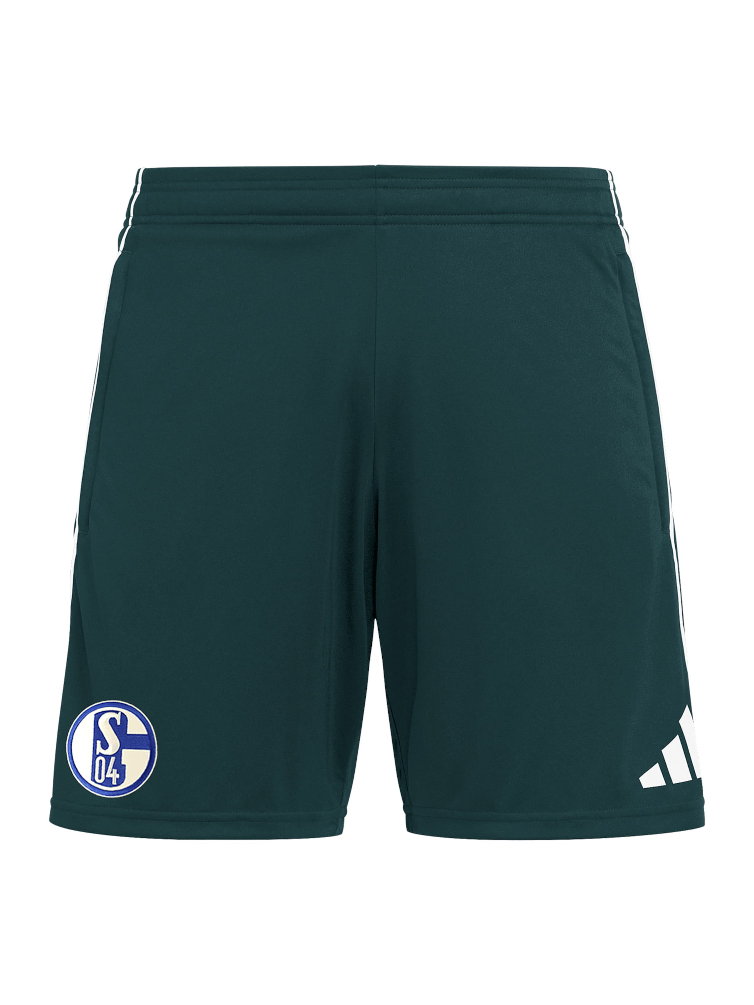 ADIDAS PERFORMANCE Спортивные штаны 'FC Schalke 04' в Синий / Зеленый / Белый, Обзор товара