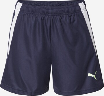 PUMA Regular Sportshorts in Blau: predná strana