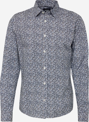 JOOP! Jeans Regular fit Button Up Shirt 'Hanson 2' in Blue: front
