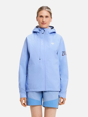 ZIENER Performance Jacket 'Nehle' in Blue: front