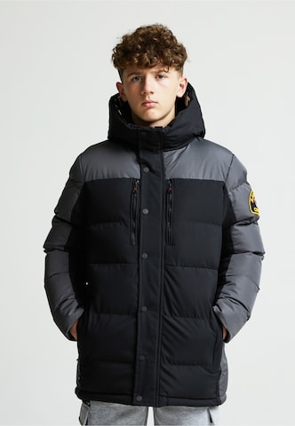 Veste d’hiver 'Raffino' Zavetti Canada en noir : devant