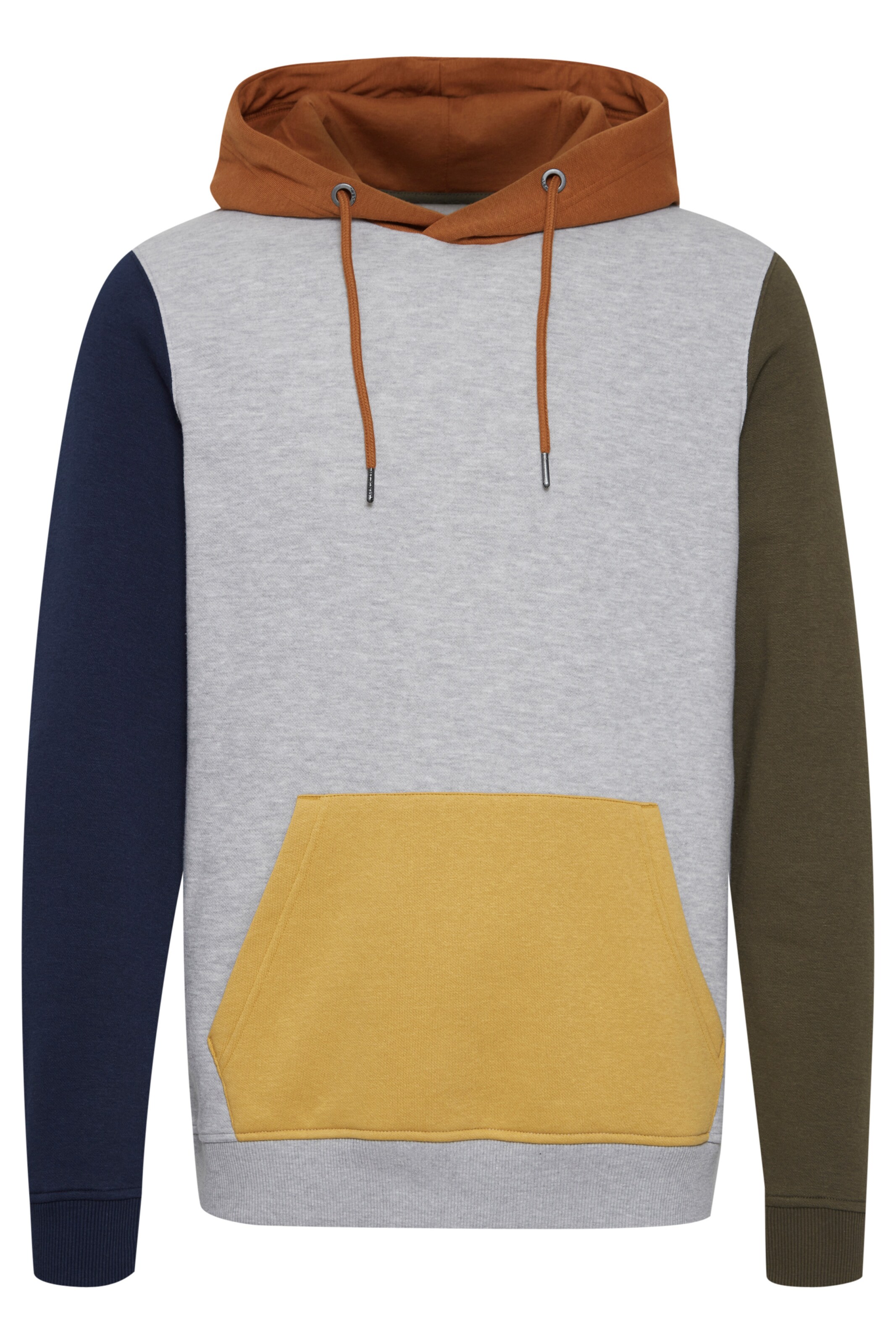 BLEND Sweatshirt 'LAMPERT' in Grey: front