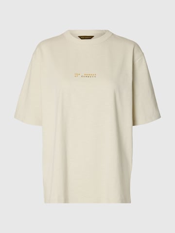SELECTED - Camiseta en gris