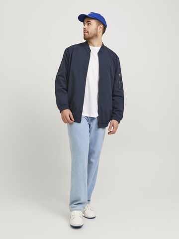 JACK & JONES Loosefit Jeans 'Chris' in Blau