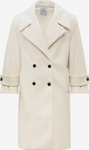 RICANO - Abrigo de entretiempo 'Silvana' en blanco: frente
