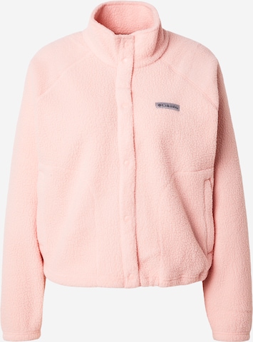 COLUMBIA Urheilullinen collegetakki 'Jasper Ridge' värissä punainen: etupuoli