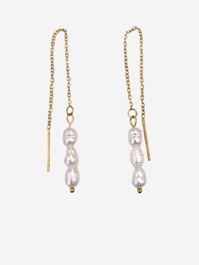 Lakris Jewelry Øreringe 'MIRA' i 10 cm i guld, Produktvisning