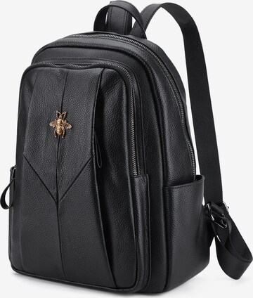 C’iel Backpack in Black: front