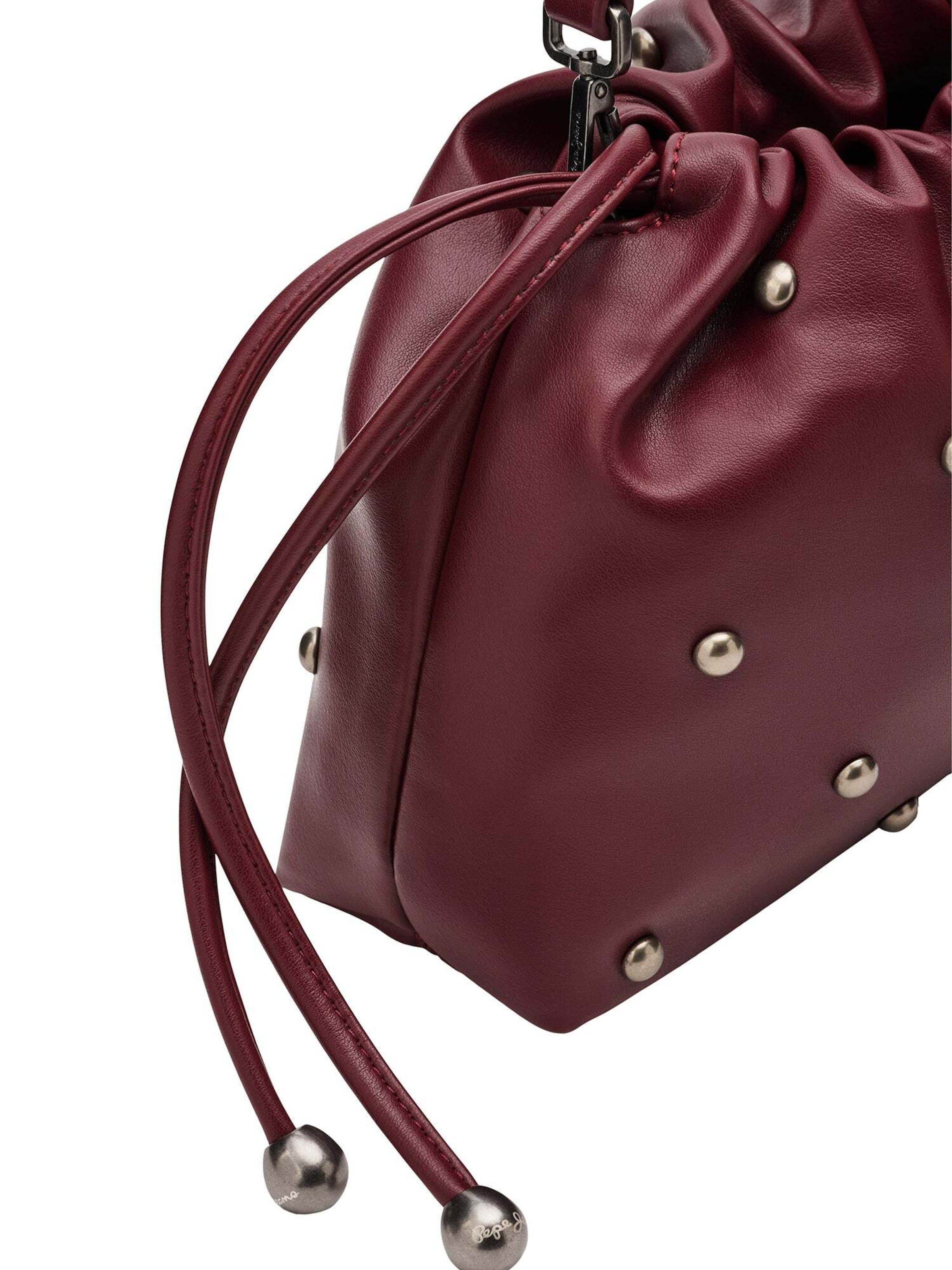 Pepe Jeans - Bolso saco 'Ilenia' en rojo