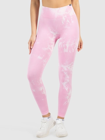 Smilodox Slim fit Leggings ' Becci ' in Pink: front