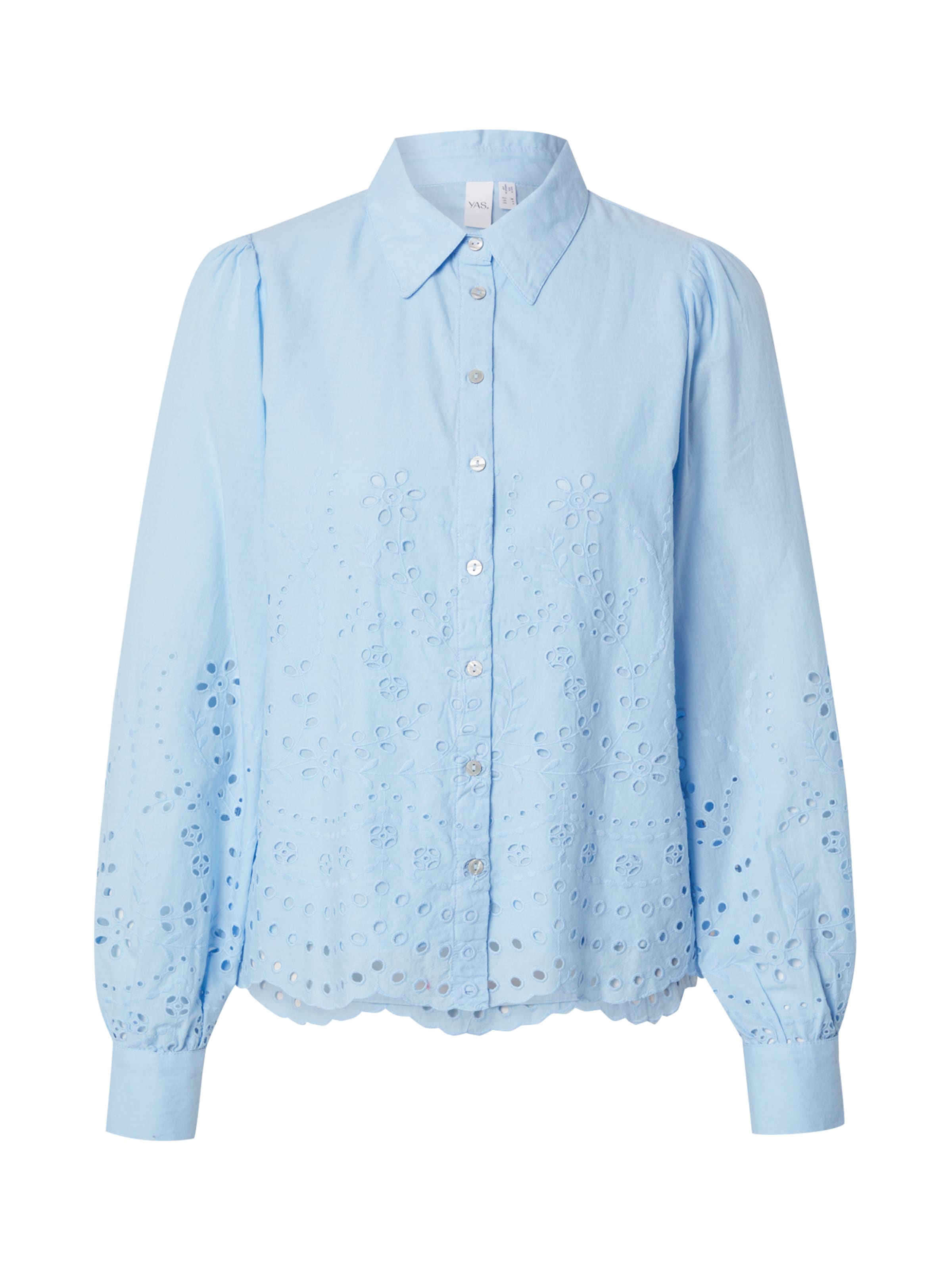 YAS Blouse 'YASLUMA' in Blue: front