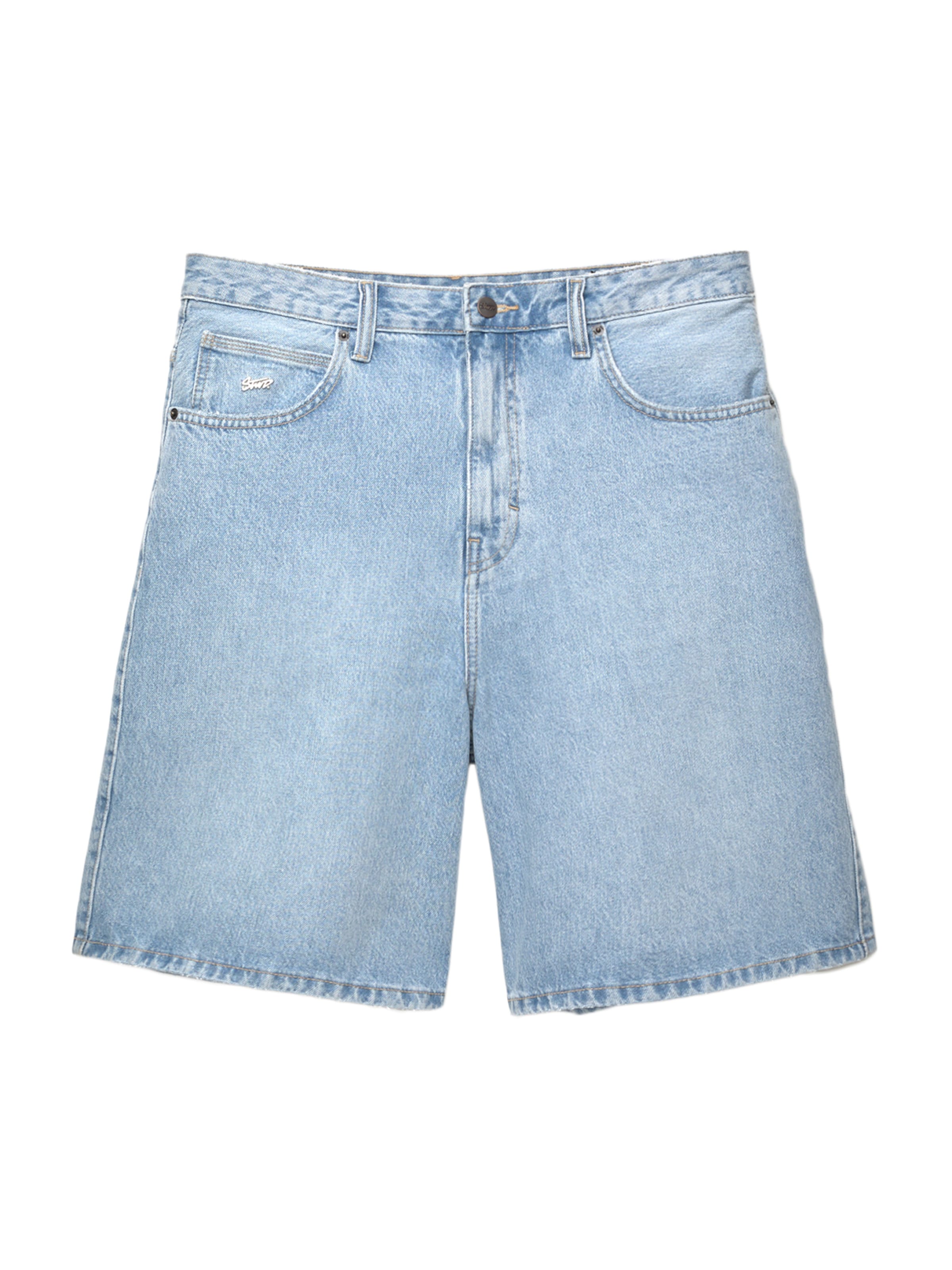 Jean Pull&Bear en bleu : devant