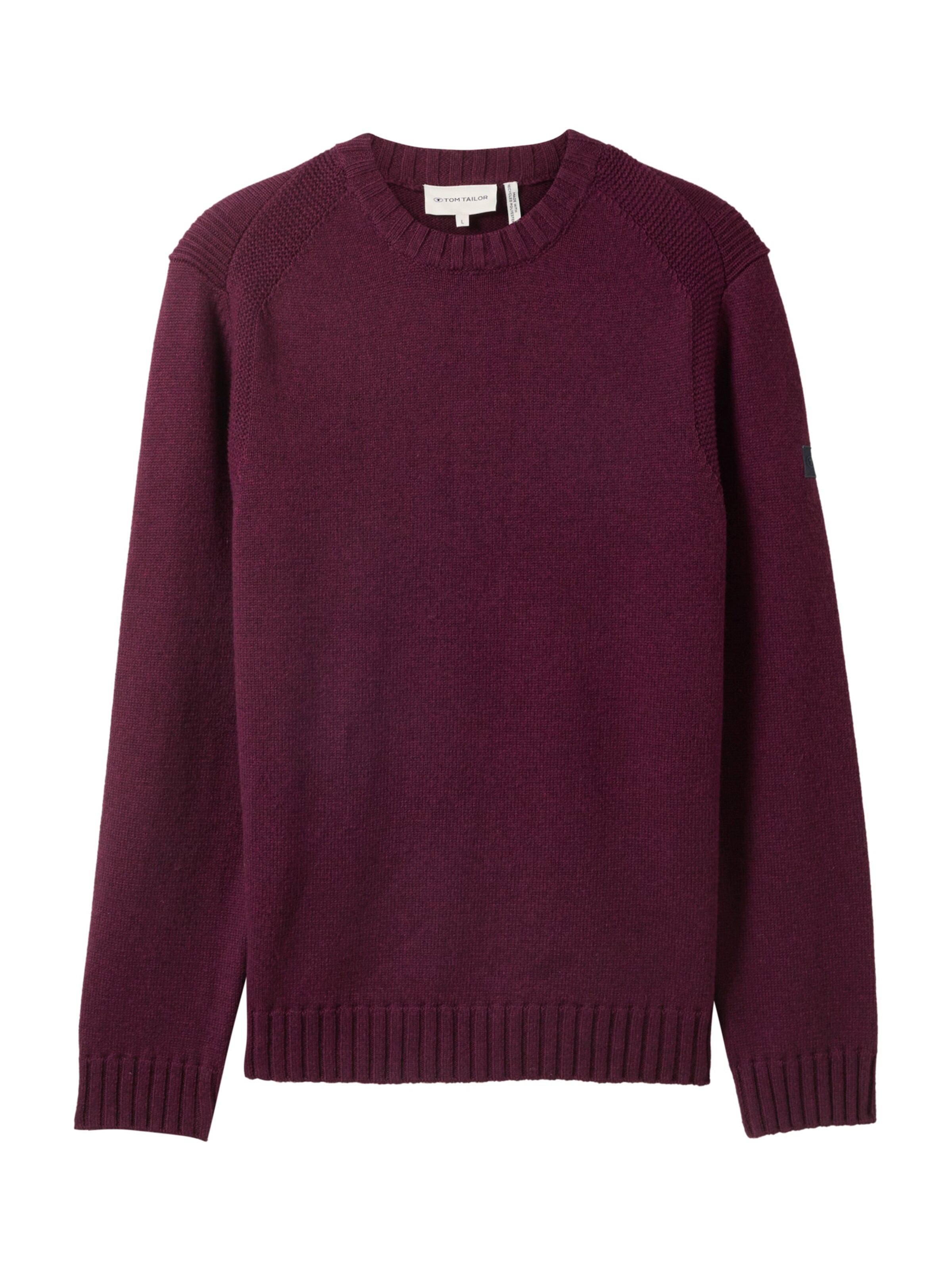 TOM TAILOR Pullover in Rot: Vorderseite