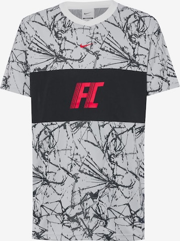 T-Shirt fonctionnel 'FC' NIKE en blanc : devant