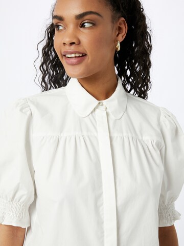 Camicia da donna 'Alette' di minus in bianco