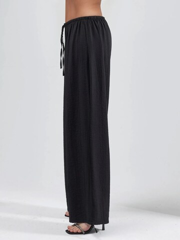 Loosefit Pantalon Busem en noir