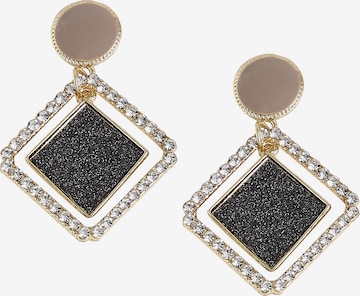 SOHINaušnice ' Bibi ' - crna boja: prednji dio