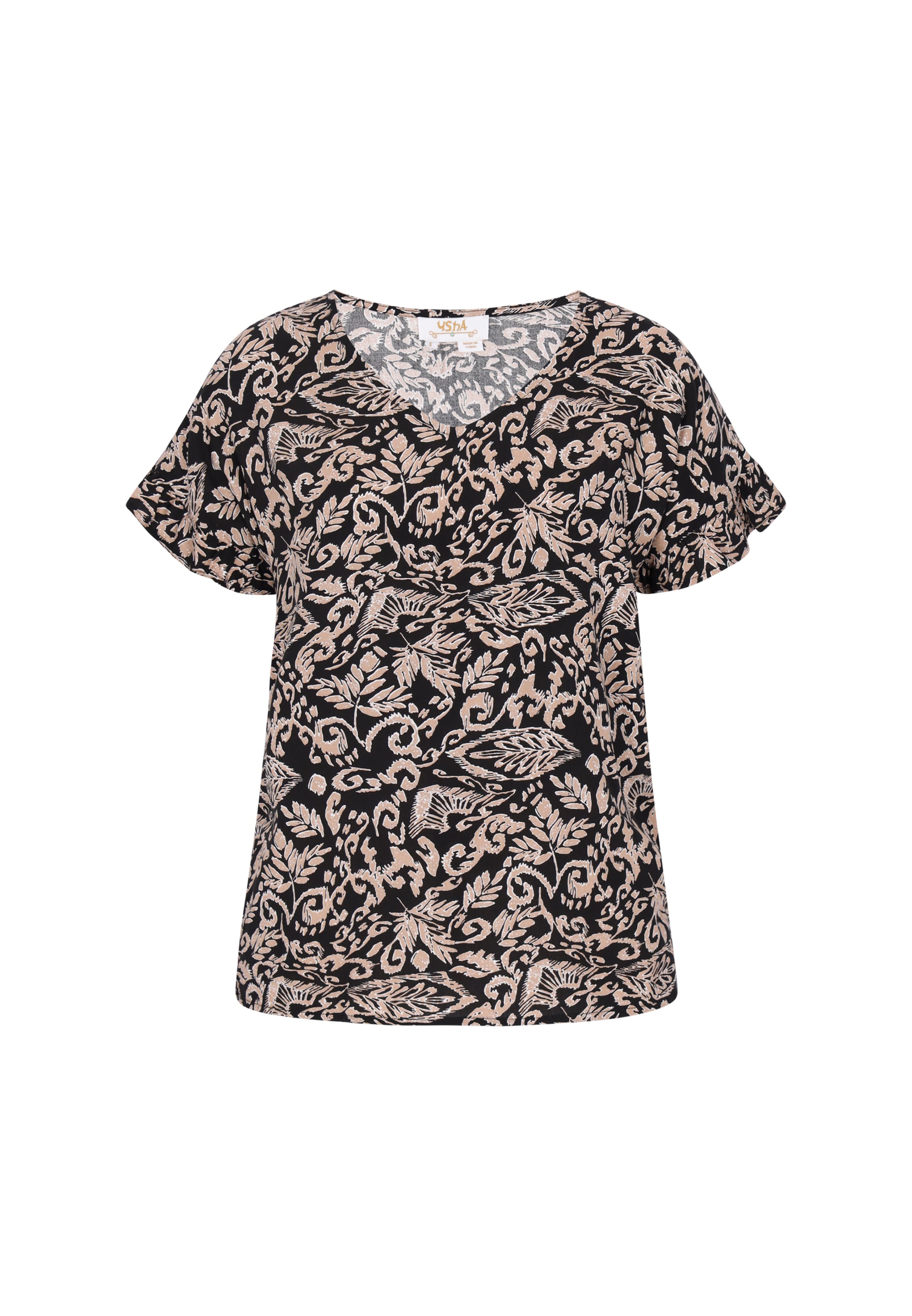 usha FESTIVAL - Blusa en negro: frente