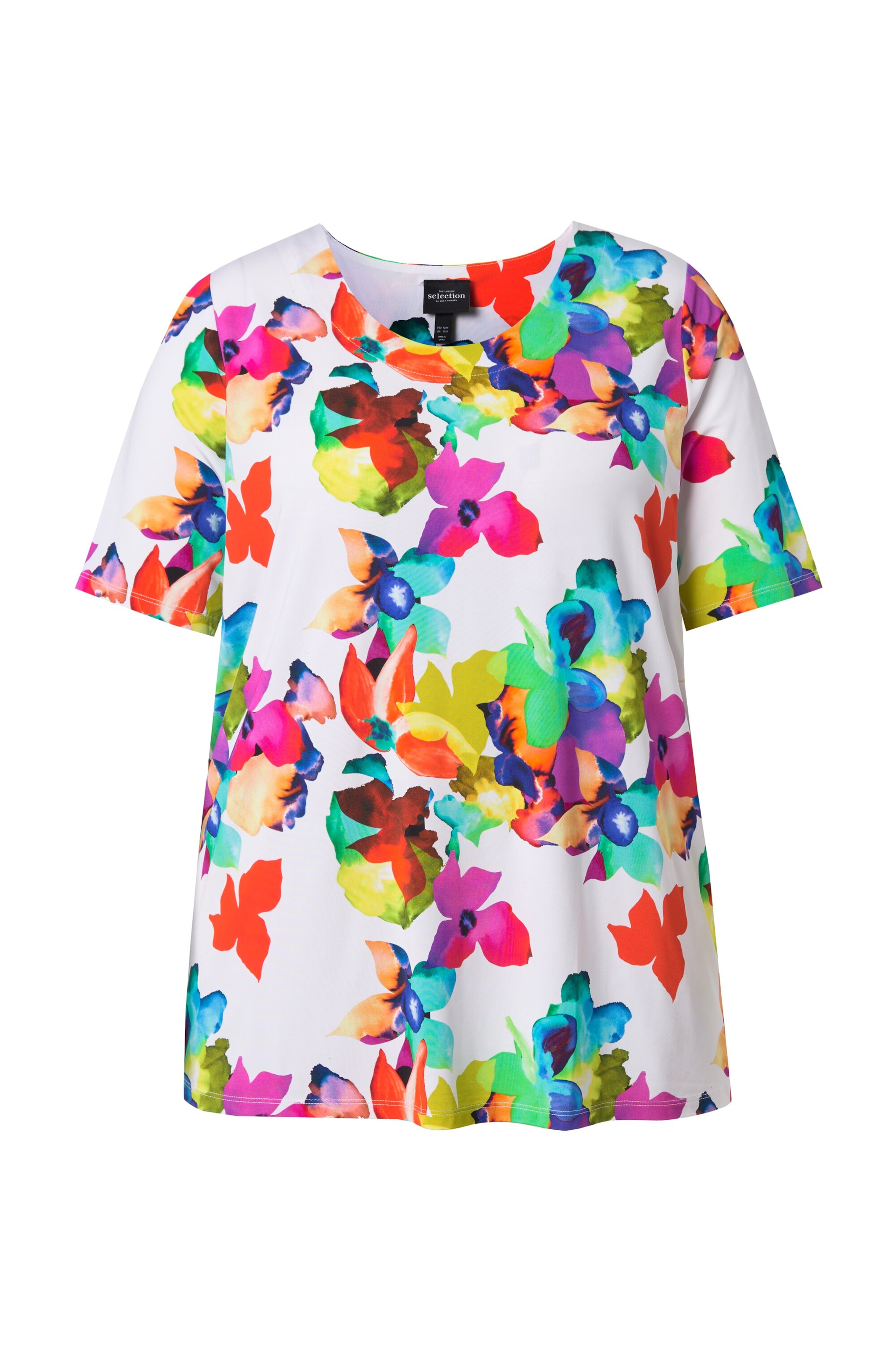 Ulla Popken Shirt in Weiß: Vorderseite