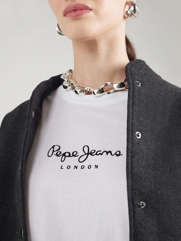 Pepe Jeans - Camiseta 'BERENICE' en blanco